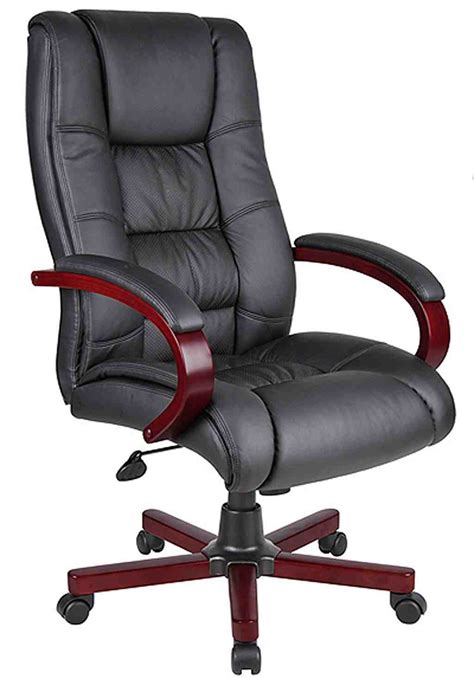 black executive office chair|black genuine leather office chair.